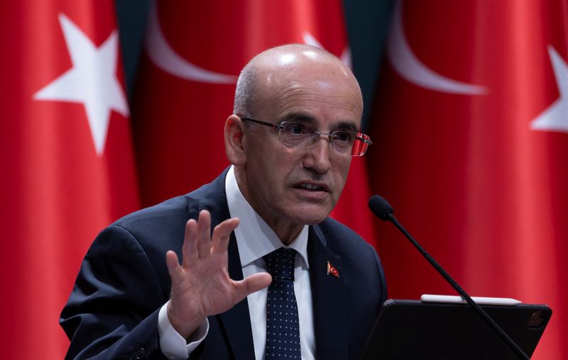 Turkey's Simsek to speak at FATF watchdog meeting in Singapore, state media says