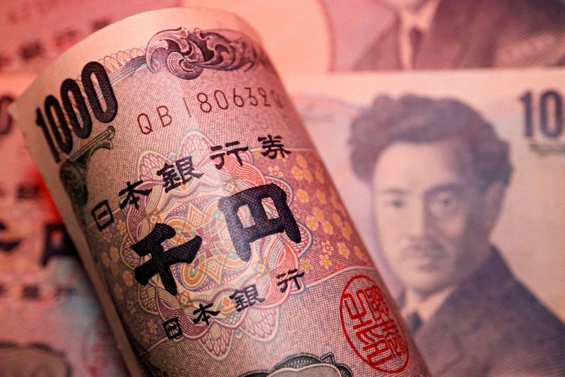 Yen rises sharply as carry trades unwind, risk mood sours